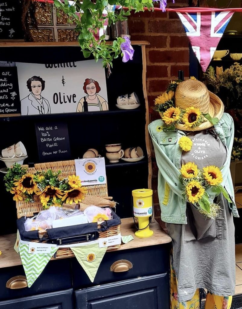 Kinver Sunflower Festival Winnie & Olive Copy Kinver Sunflower Festival Winnie & Olive Copy