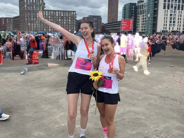Birmingham Half Marathon Beth's Sunflowers