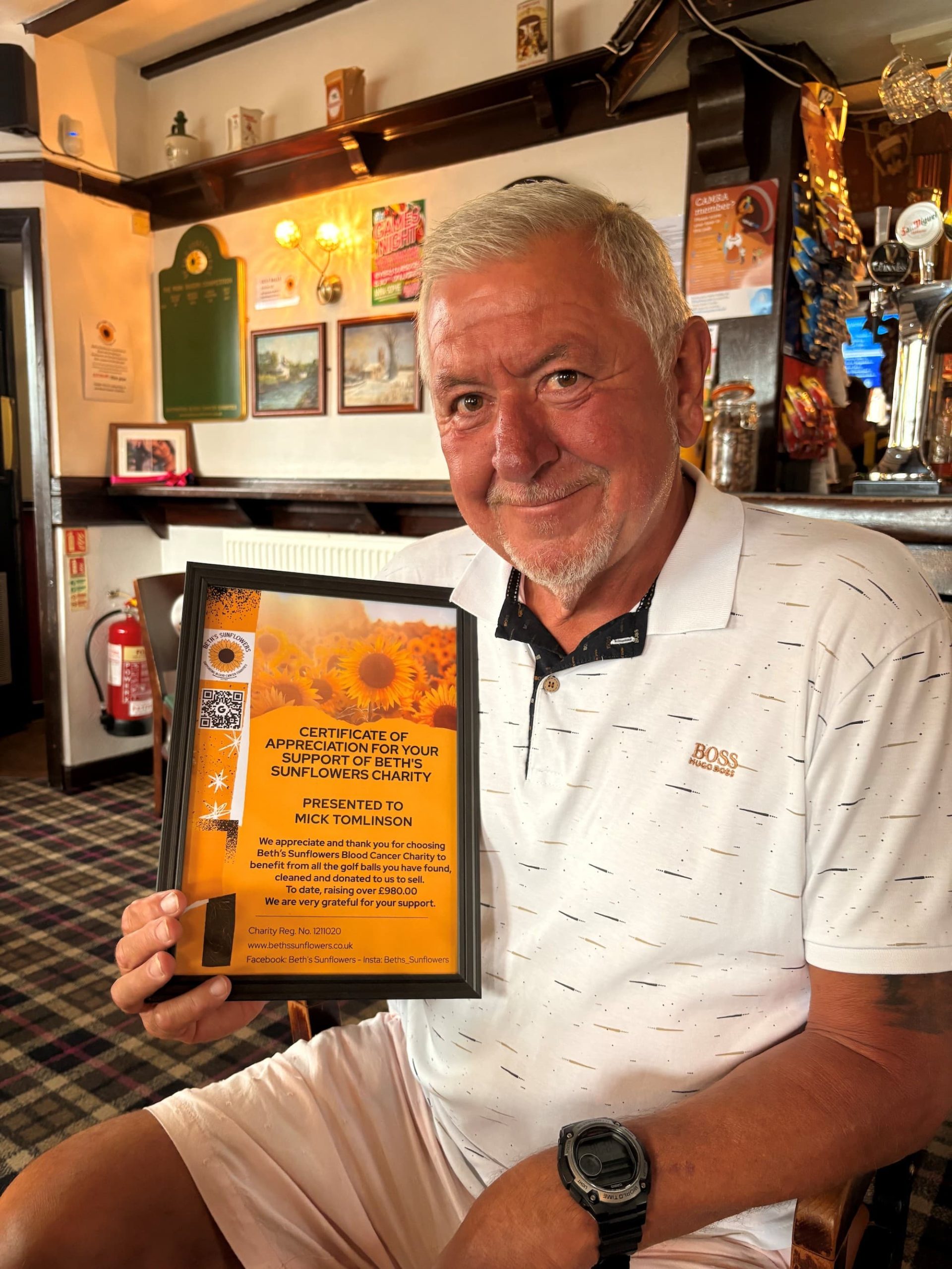 Mick Tomlinson Beths Sunflowers Mick Tomlinson Beths Sunflowers