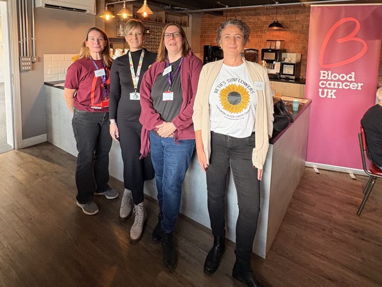 Inaugral blood cancer support group meeting Beths Sunflowers 1
