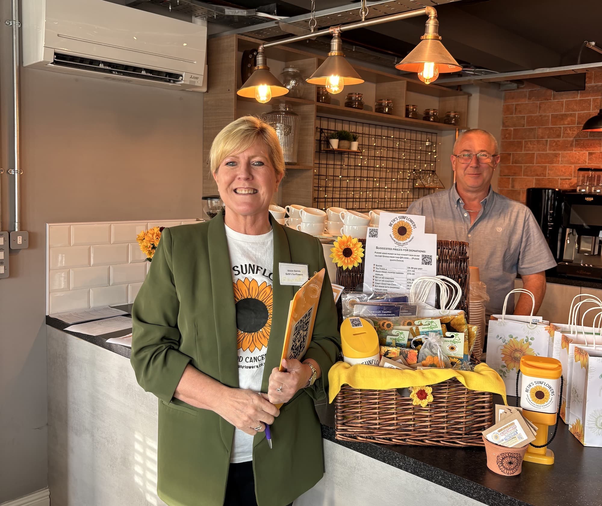 Inaugral blood cancer support group meeting Beths Sunflowers 2